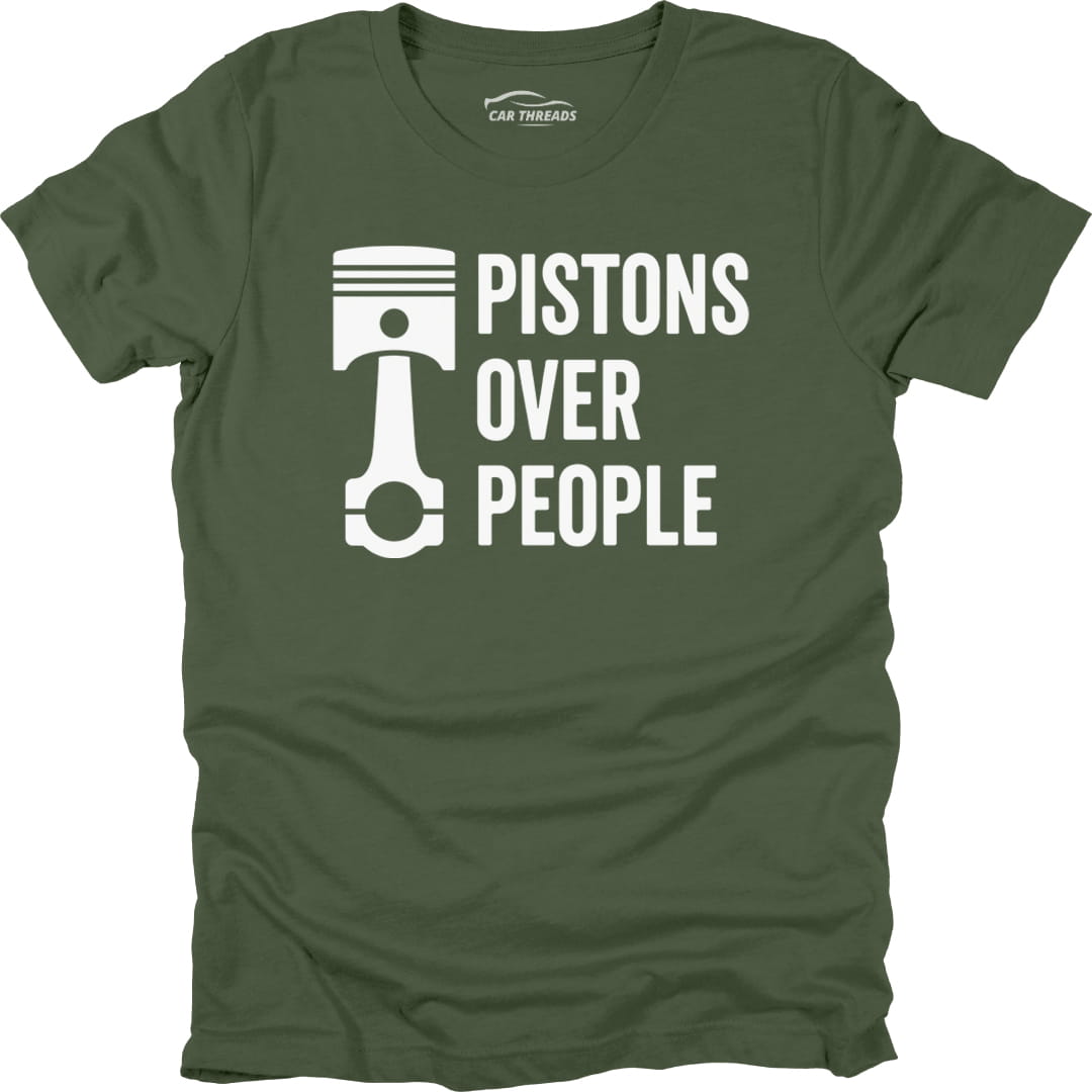 Pistons Over People T-Shirt