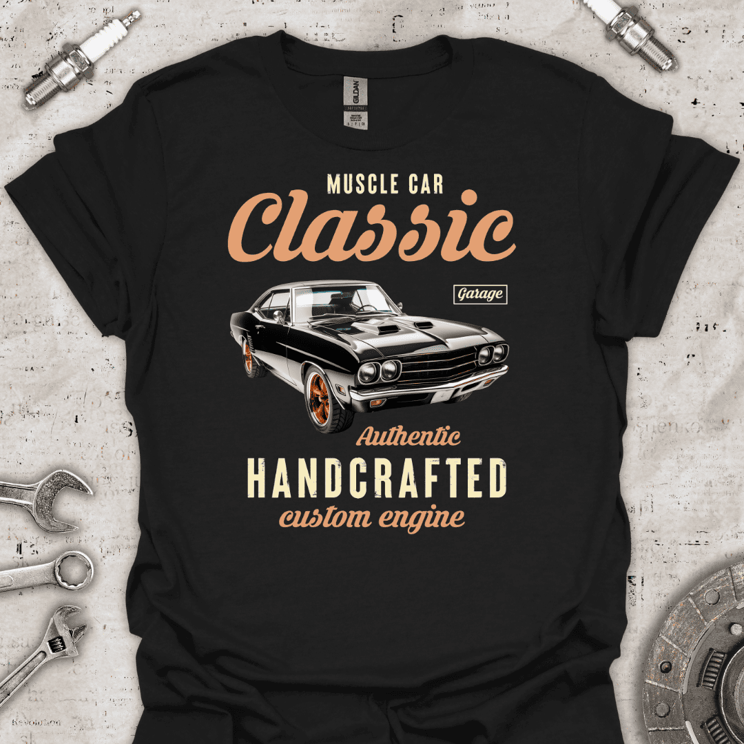 Authentic Handcrafted T-Shirt - Car Threads