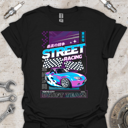 Street Racing T-Shirt - Car Threads