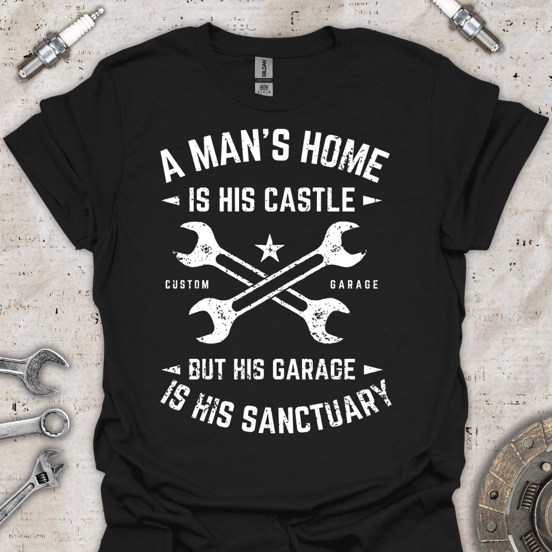 A Man's Home T-Shirt