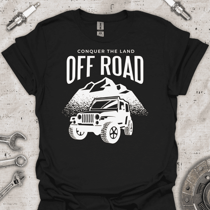 Conquer the Land T-Shirt - Car Threads