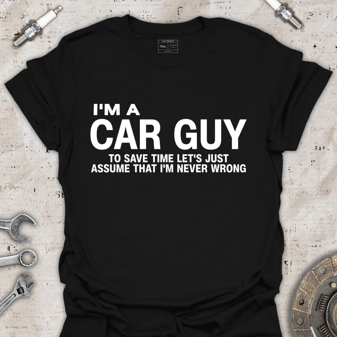 I’m a Car Guy Funny Car T-Shirt for Men – Car Threads