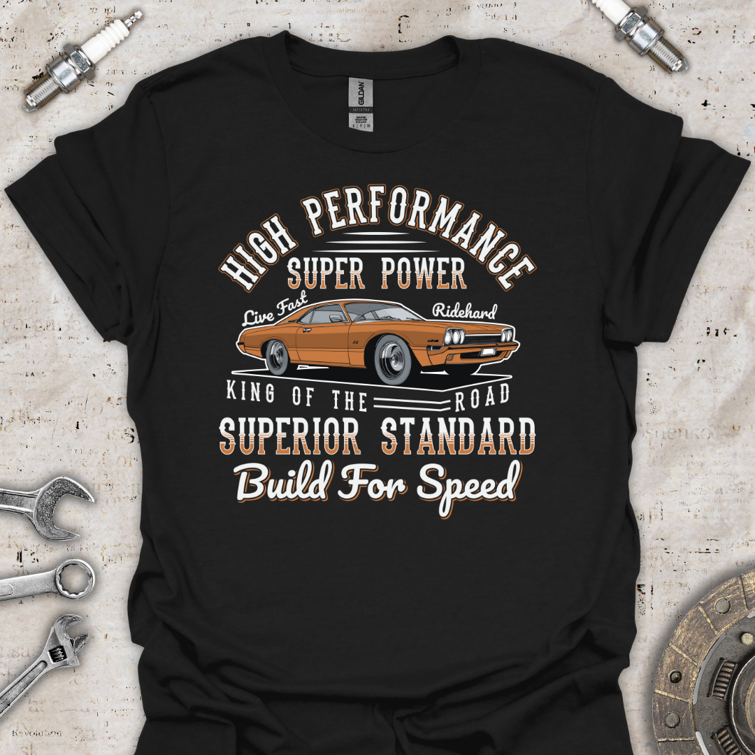 High Performance T-Shirt - Car Threads