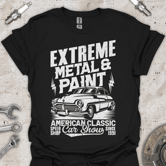 Extreme Metal & Paint - Classic Car T-Shirt - Car Threads