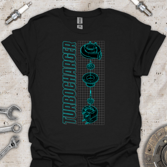 Turbocharger T-Shirt - Car Threads