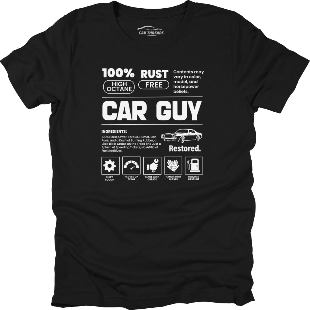 Car Guy Label