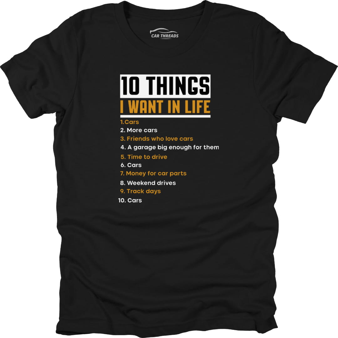 10 Things I Want