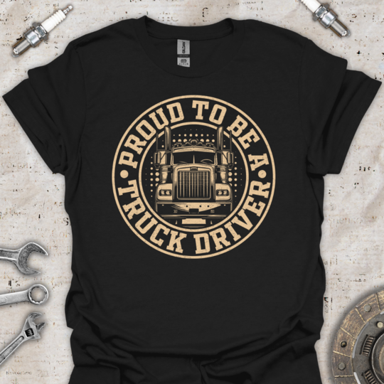 Truck Driver T-Shirt - Car Threads