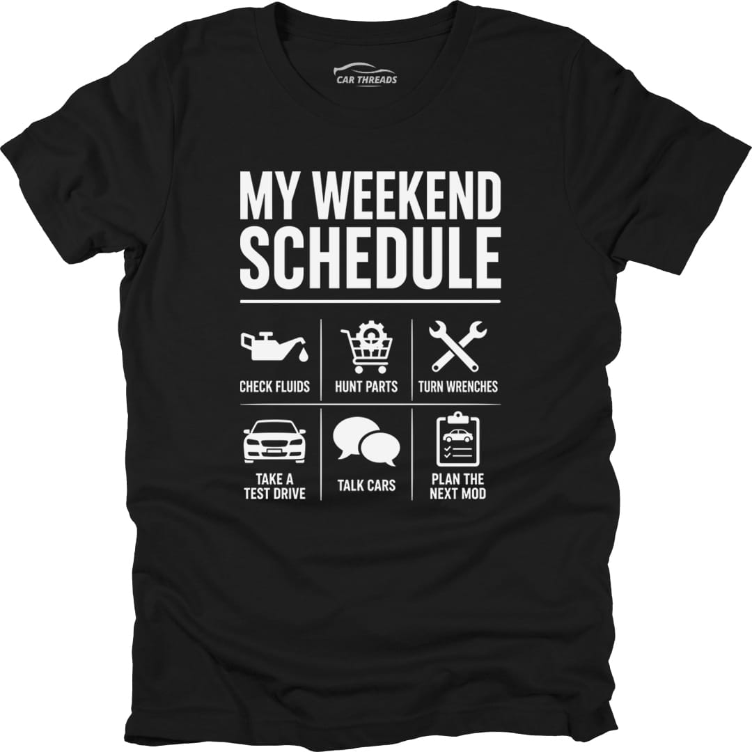 My Weekend Schedule