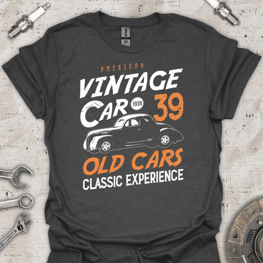 American Vintage Car 1939 T-Shirt - Car Threads