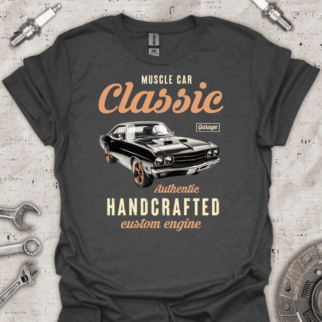 Authentic Handcrafted T-Shirt - Car Threads