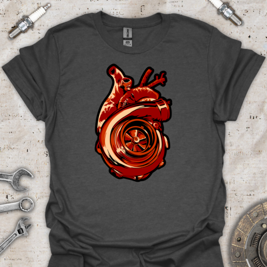 Turbo Heart T-Shirt - Car Threads