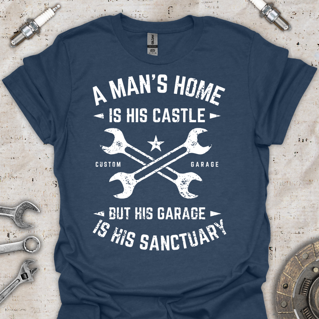 A Man's Home T-Shirt