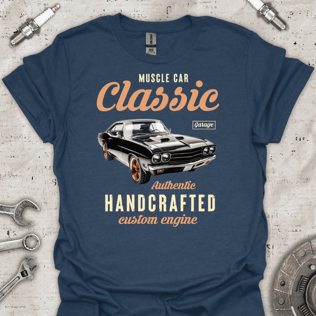 Authentic Handcrafted T-Shirt - Car Threads