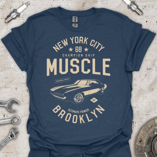 New York City Muscle T-Shirt - Car Threads