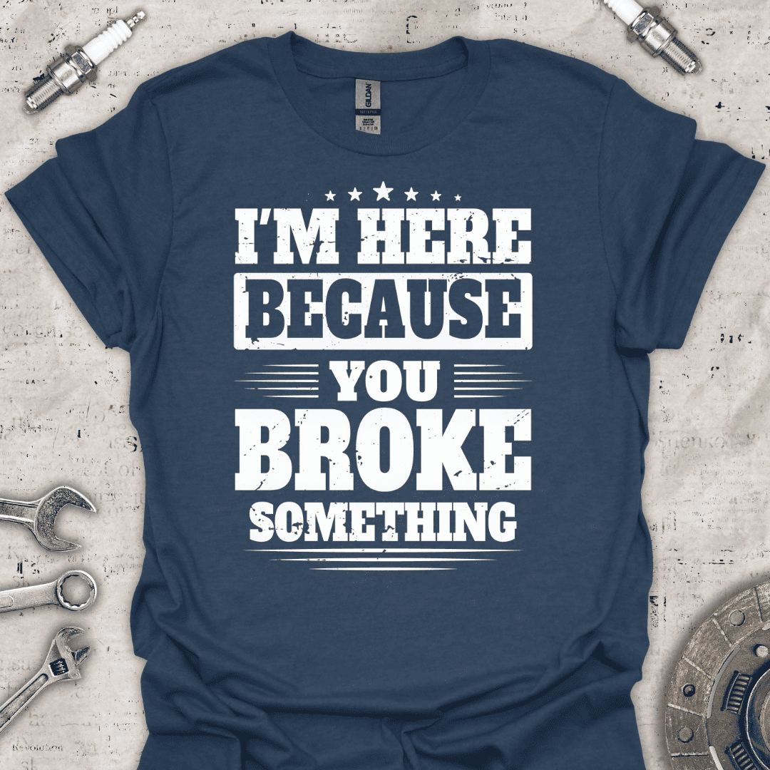 Funny Mechanic T-Shirt - Car Threads