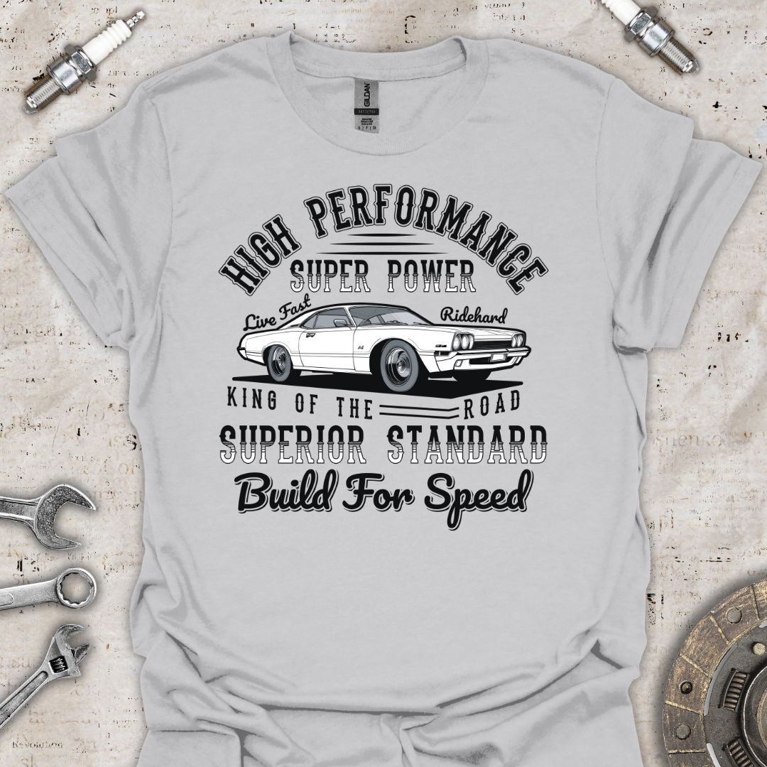 High Performance T-Shirt - Car Threads