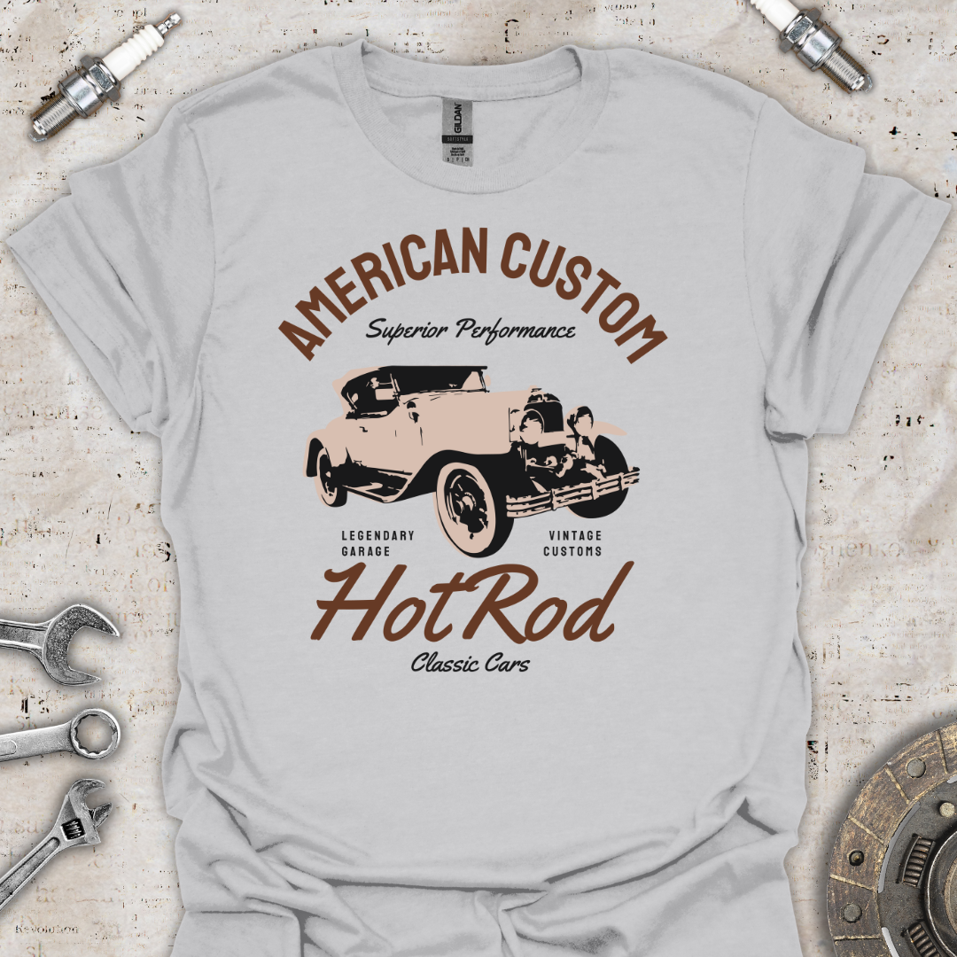 American Custom HotRod T-Shirt - Car Threads