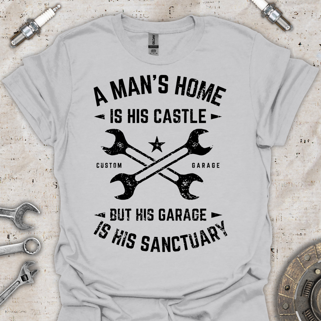 A Man's Home T-Shirt