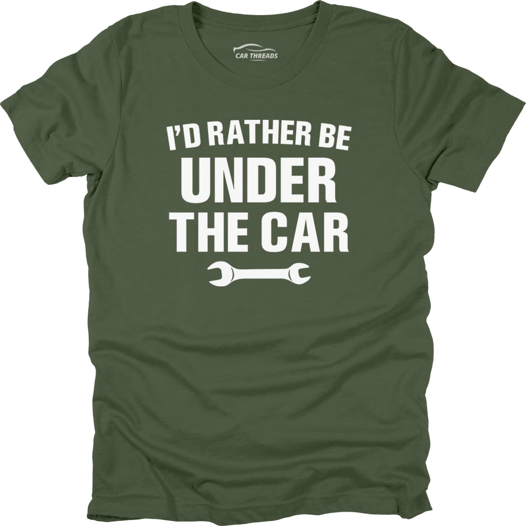 I’d Rather Be Under the Car