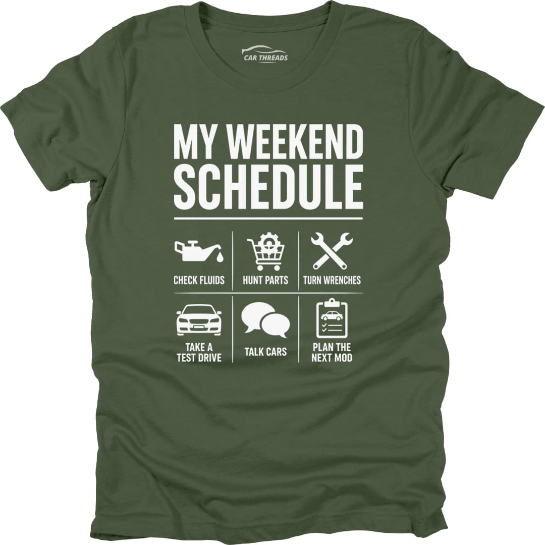 My Weekend Schedule