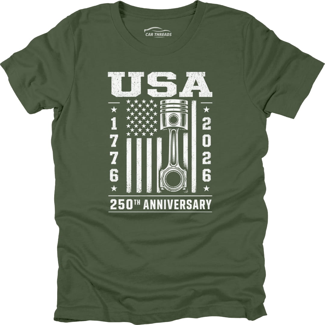 250th USA Piston Flag