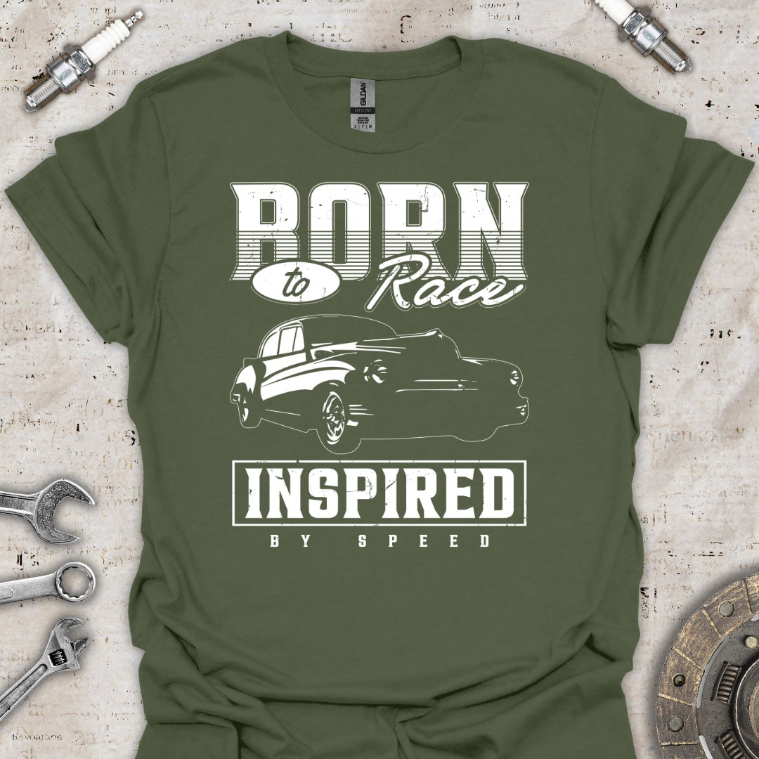 Born to Race T-Shirt - Car Threads