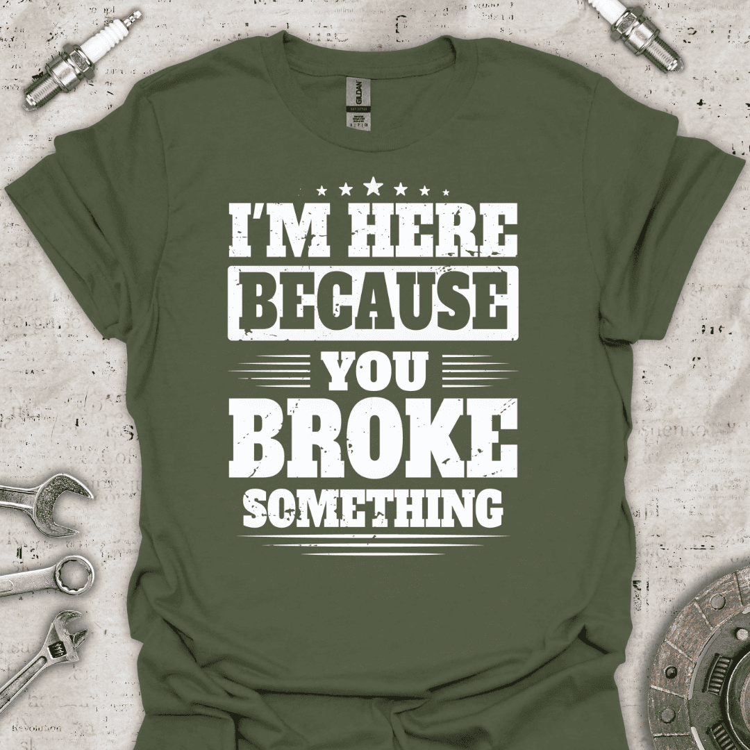 Funny Mechanic T-Shirt - Car Threads