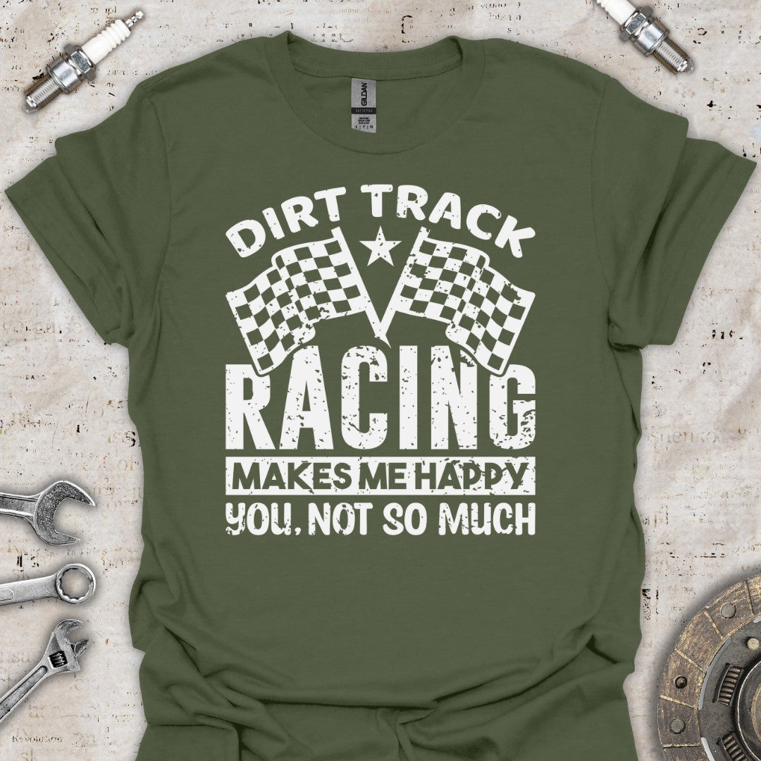 Dirt Track Racing T-Shirt - Car Threads