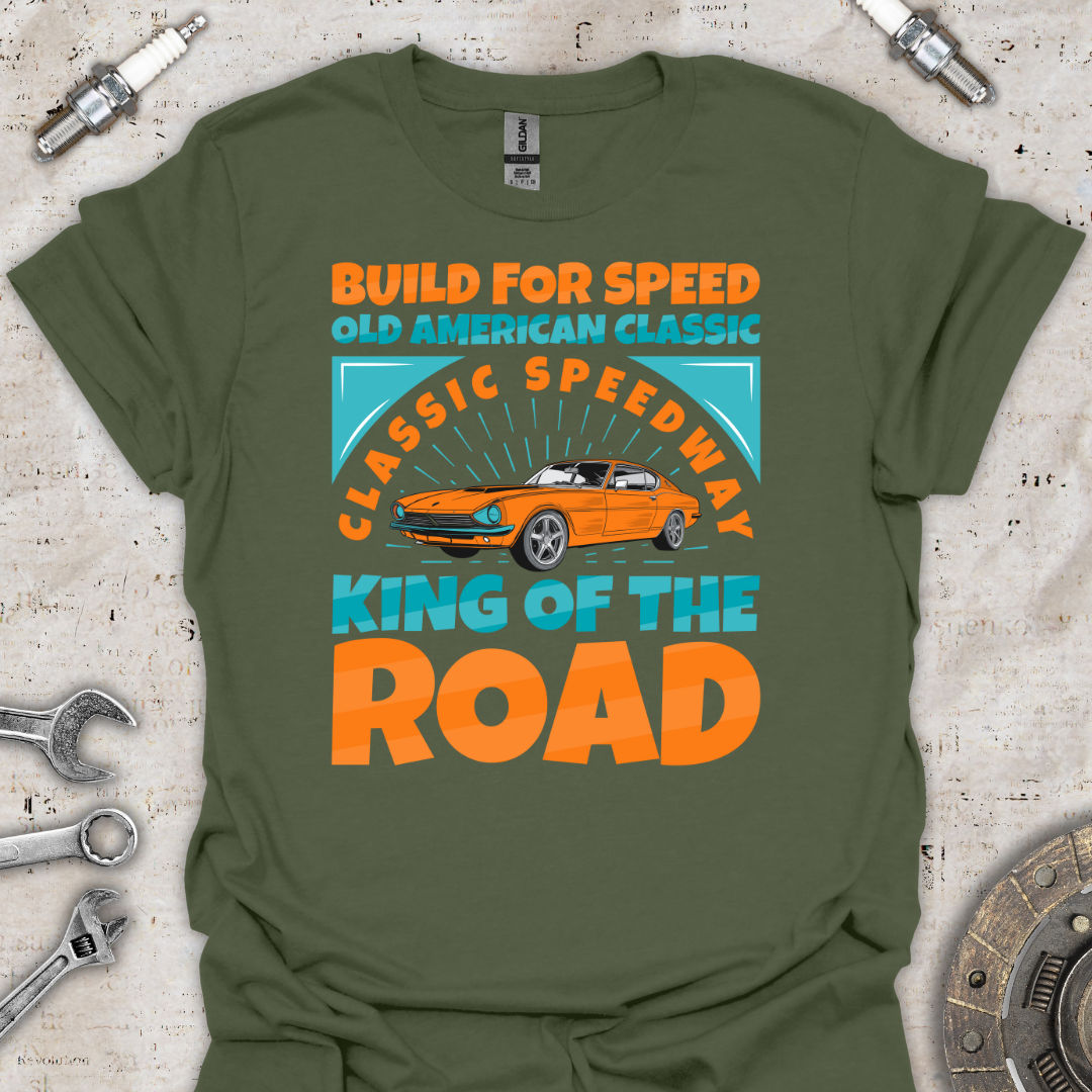 Build for Speed T-Shirt - Car Threads