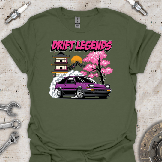 Drift Legends T-Shirt - Car Threads