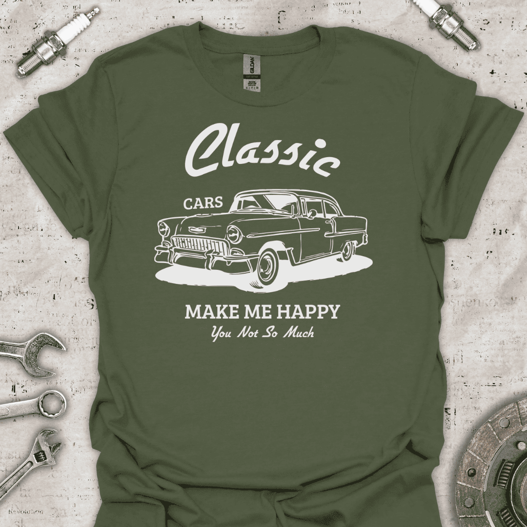 Classic Car Funny T-Shirt - Car Threads