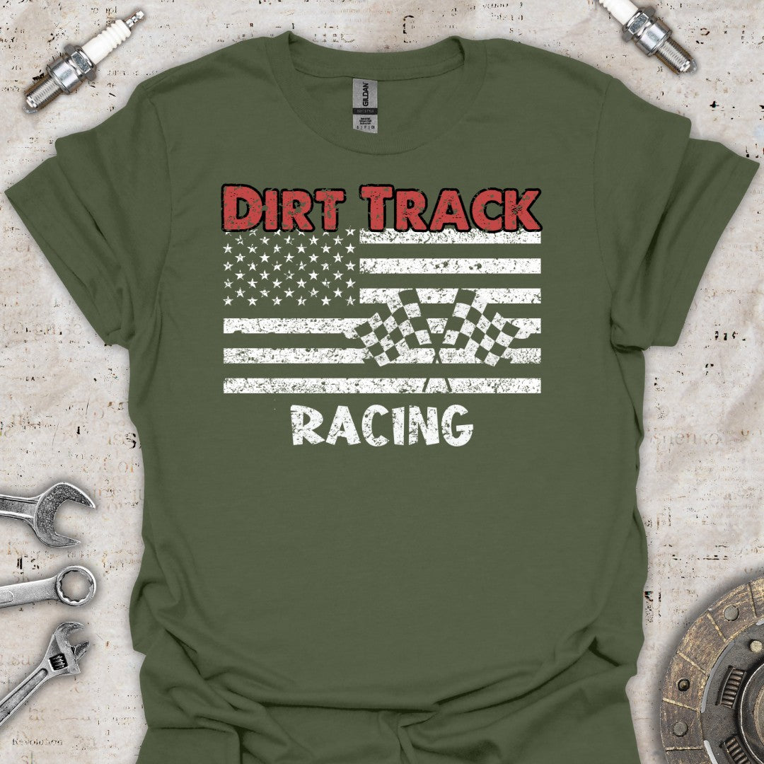 Dirt Track Racing T-Shirt - Car Threads