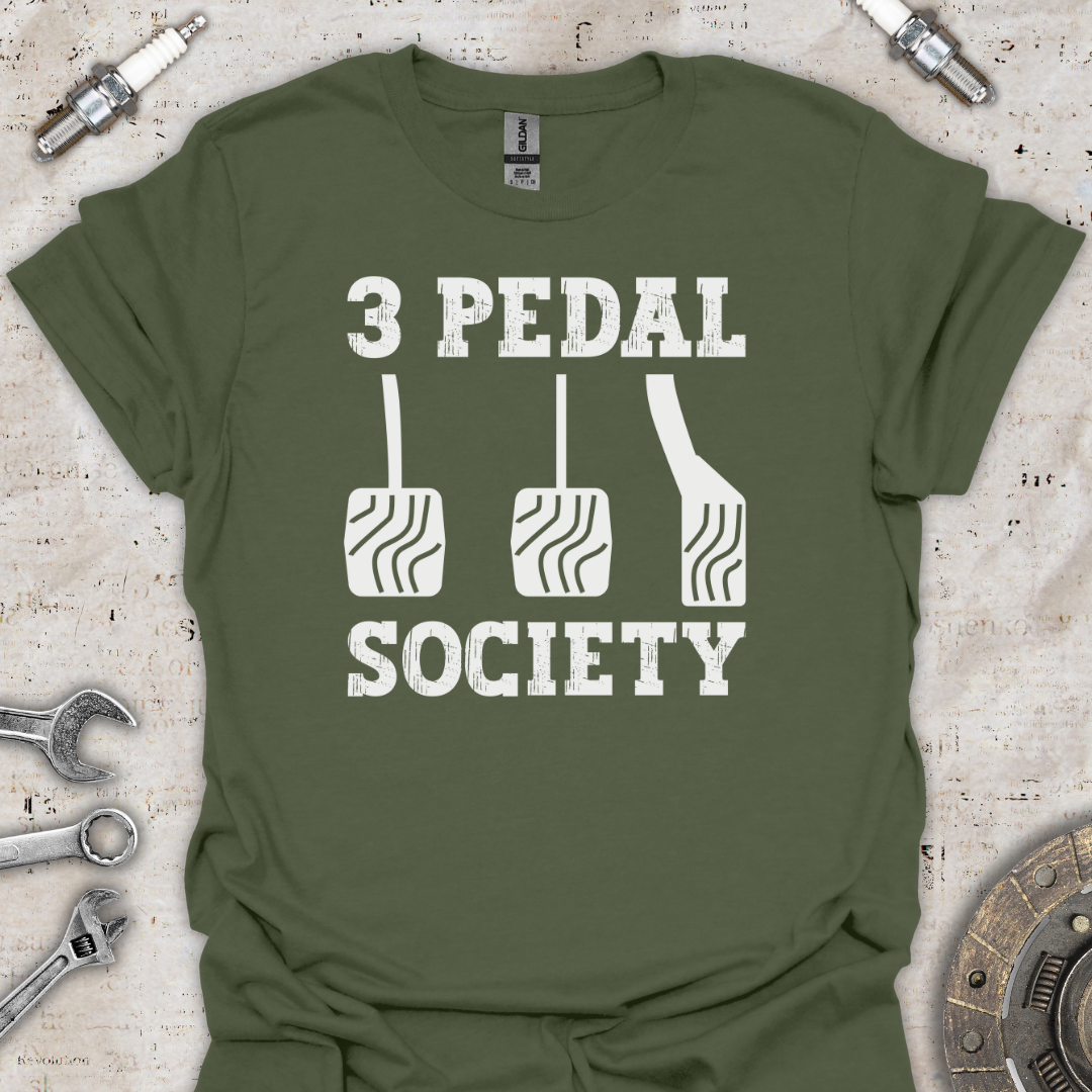 3 Pedal Society T-Shirt