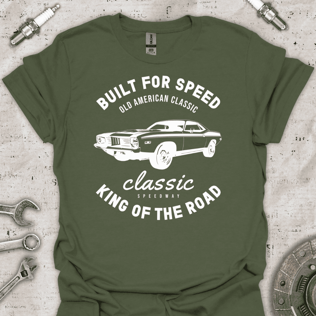 Built for Speed T-Shirt - Car Threads