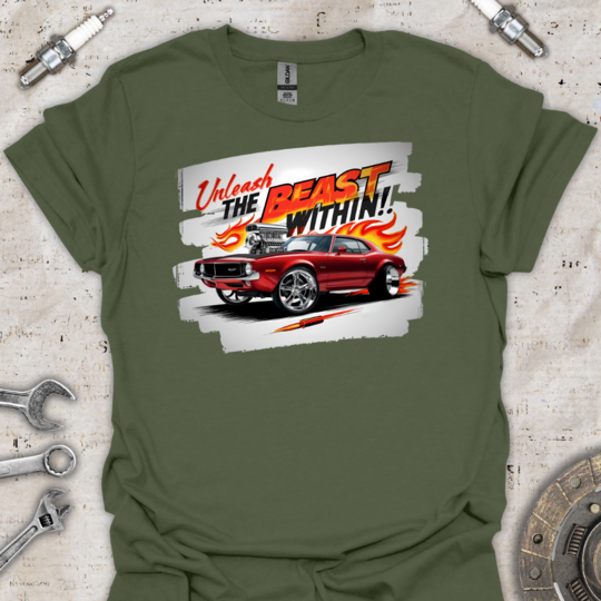 Unleash the Beast T-Shirt - Car Threads