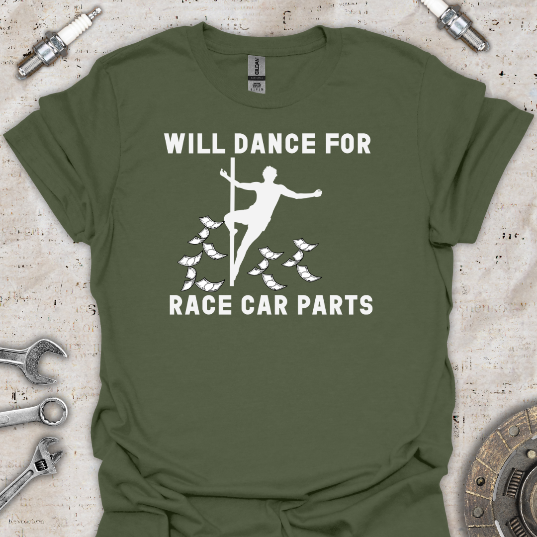 Race Car Funny T-Shirt - Car Threads