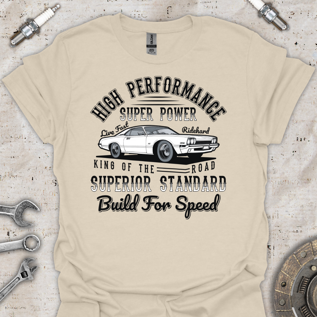 High Performance T-Shirt - Car Threads