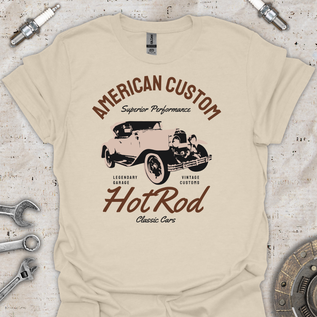 American Custom HotRod T-Shirt - Car Threads