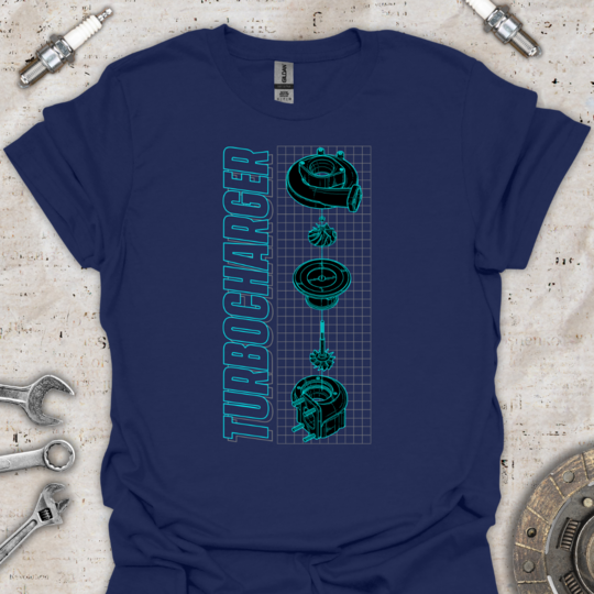 Turbocharger T-Shirt - Car Threads