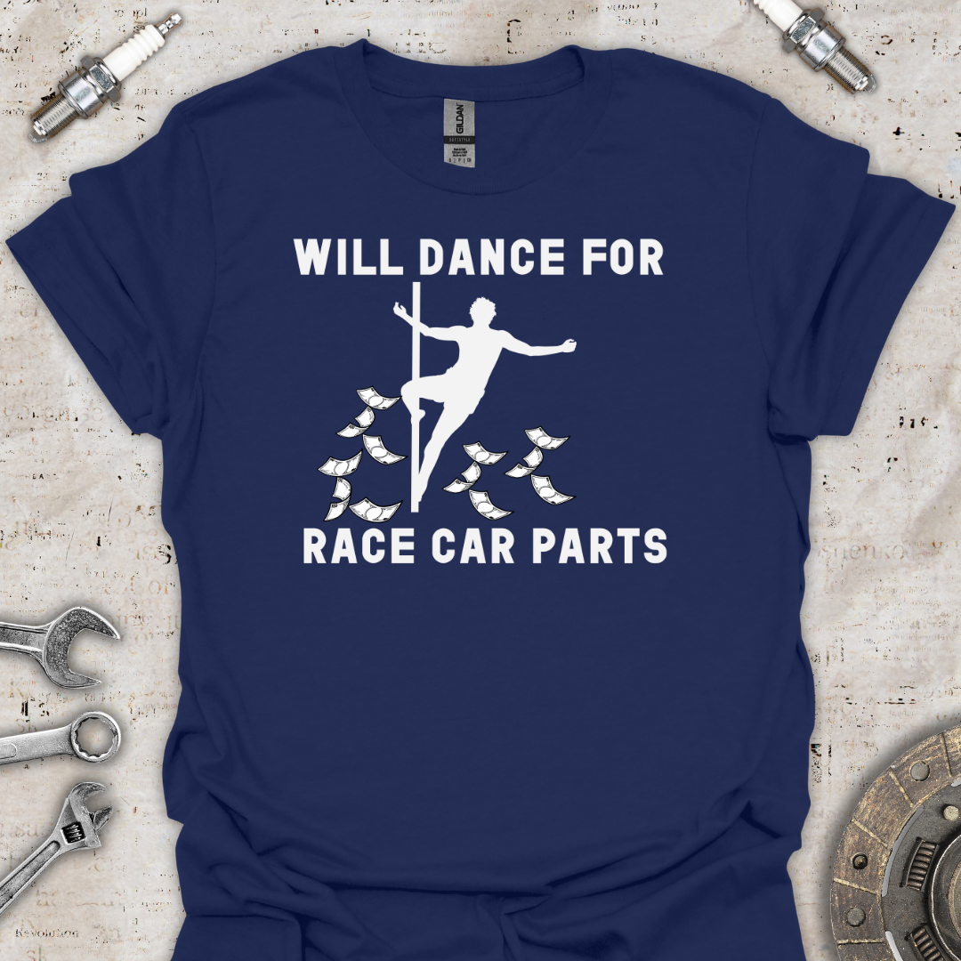 Race Car Funny T-Shirt - Car Threads