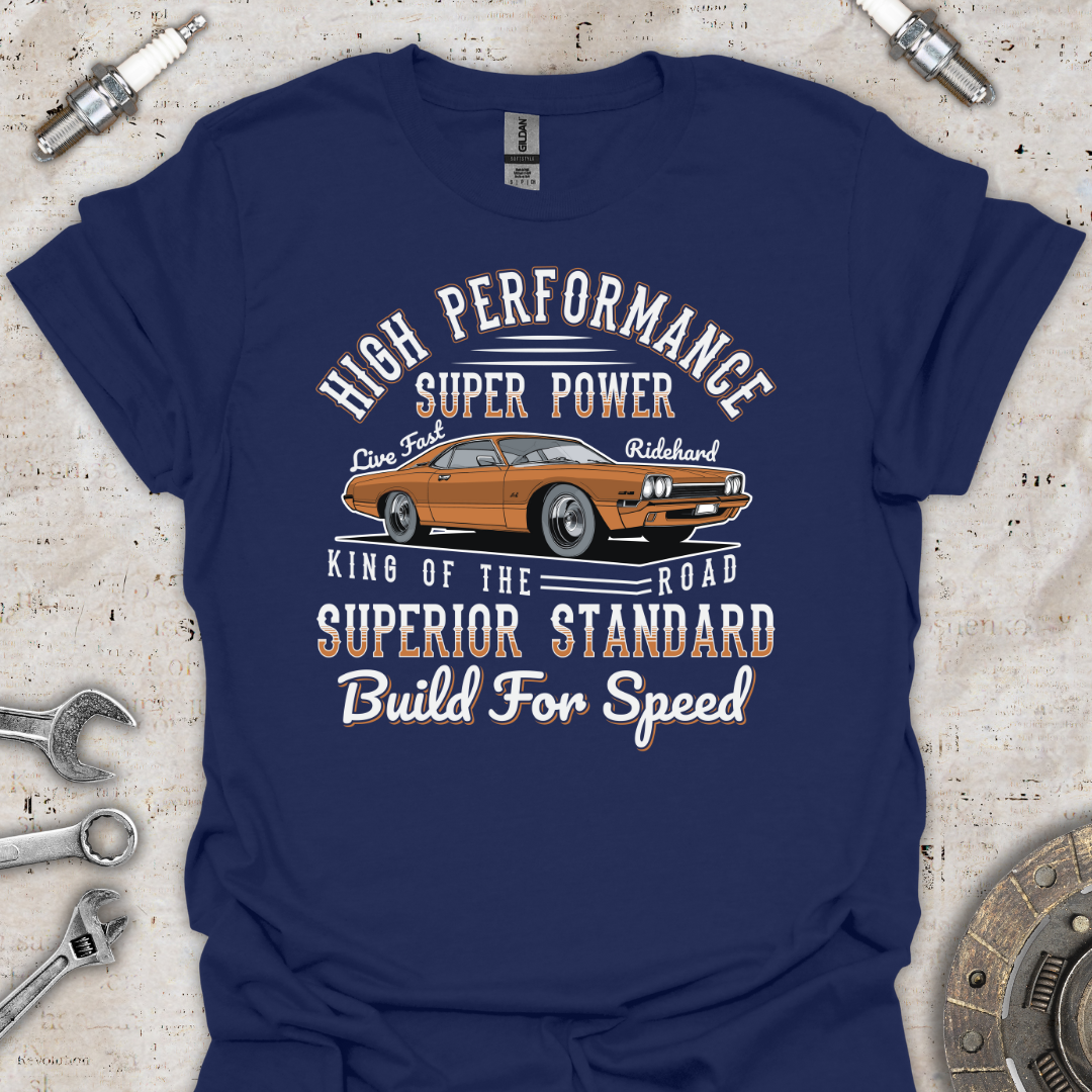 High Performance T-Shirt - Car Threads