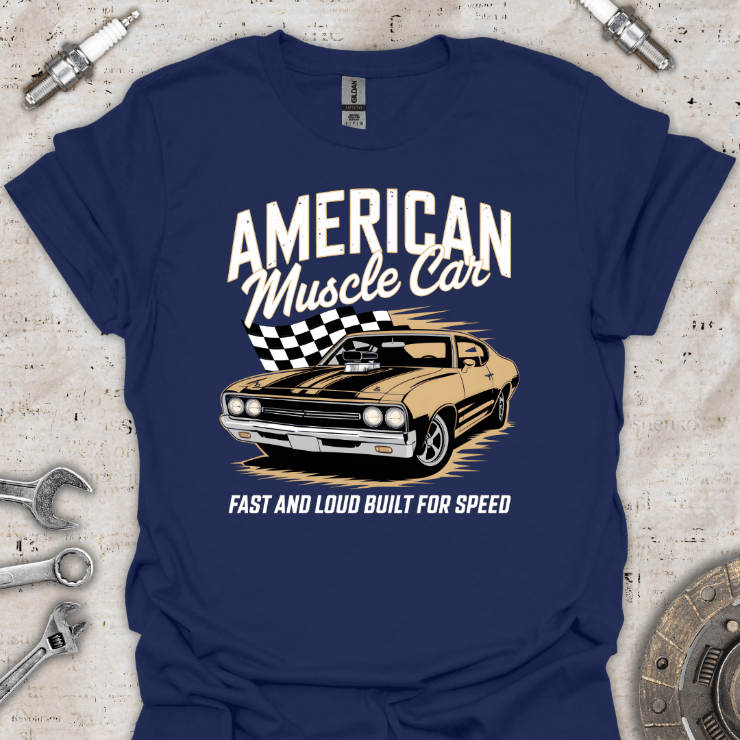 American Muscle Car Fast & Loud T-Shirt - Car Threads