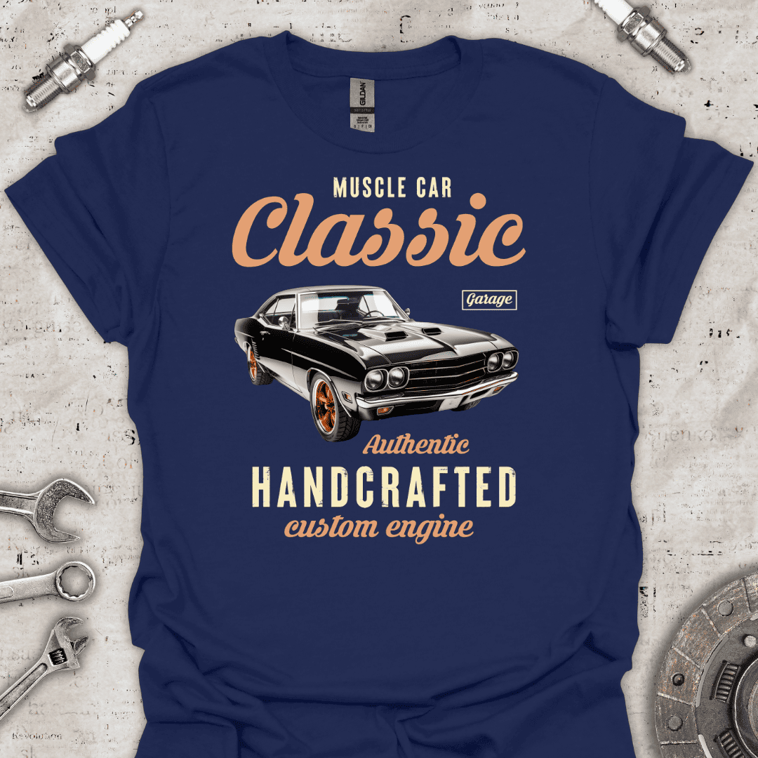 Authentic Handcrafted T-Shirt - Car Threads