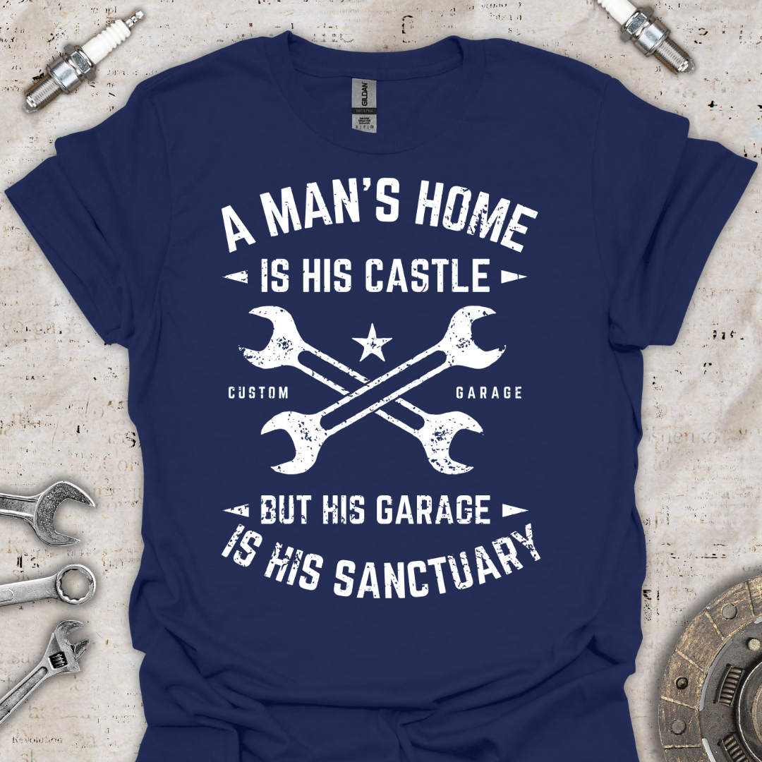 A Man's Home T-Shirt