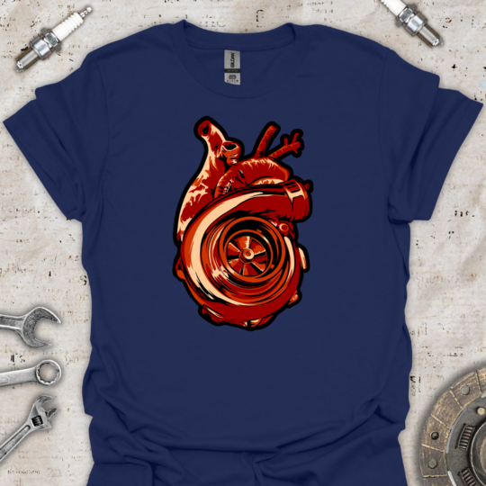 Turbo Heart T-Shirt - Car Threads