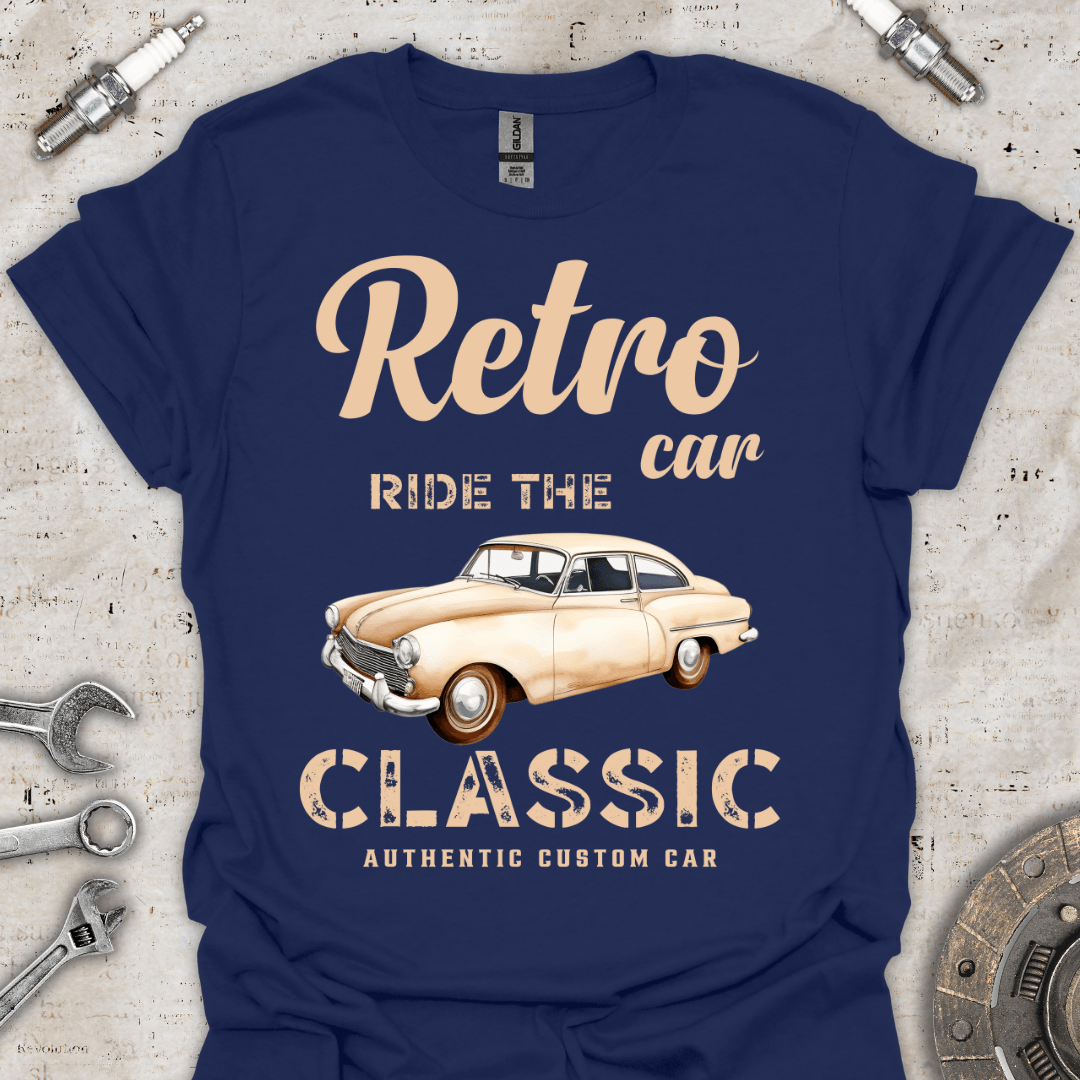 Retro Car - Ride the Classic T-Shirt - Car Threads