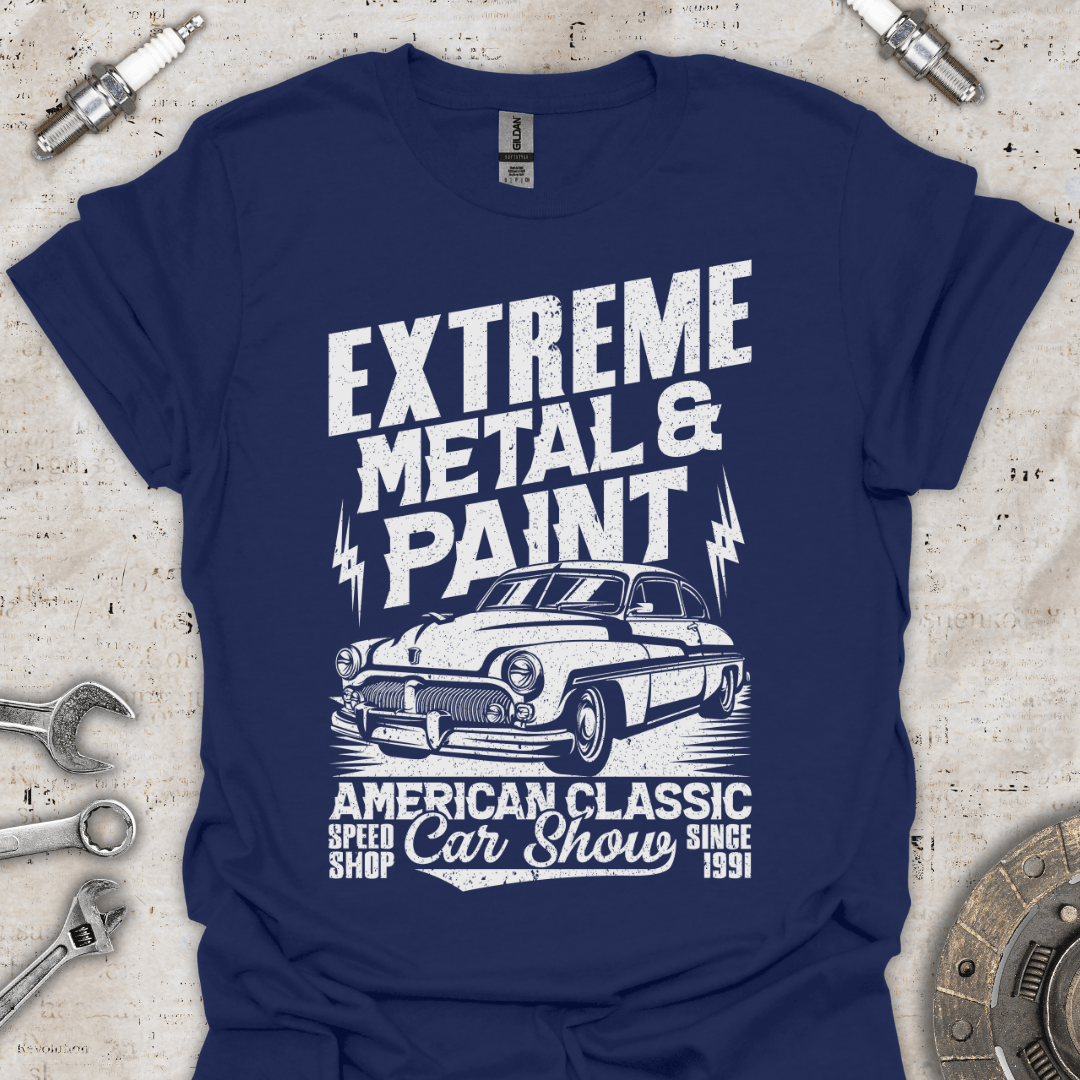 Extreme Metal & Paint - Classic Car T-Shirt - Car Threads