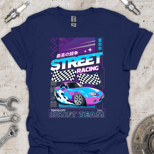 Street Racing T-Shirt - Car Threads