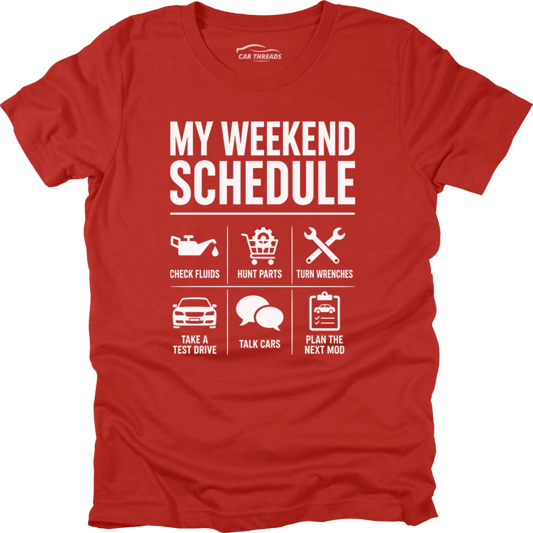 My Weekend Schedule